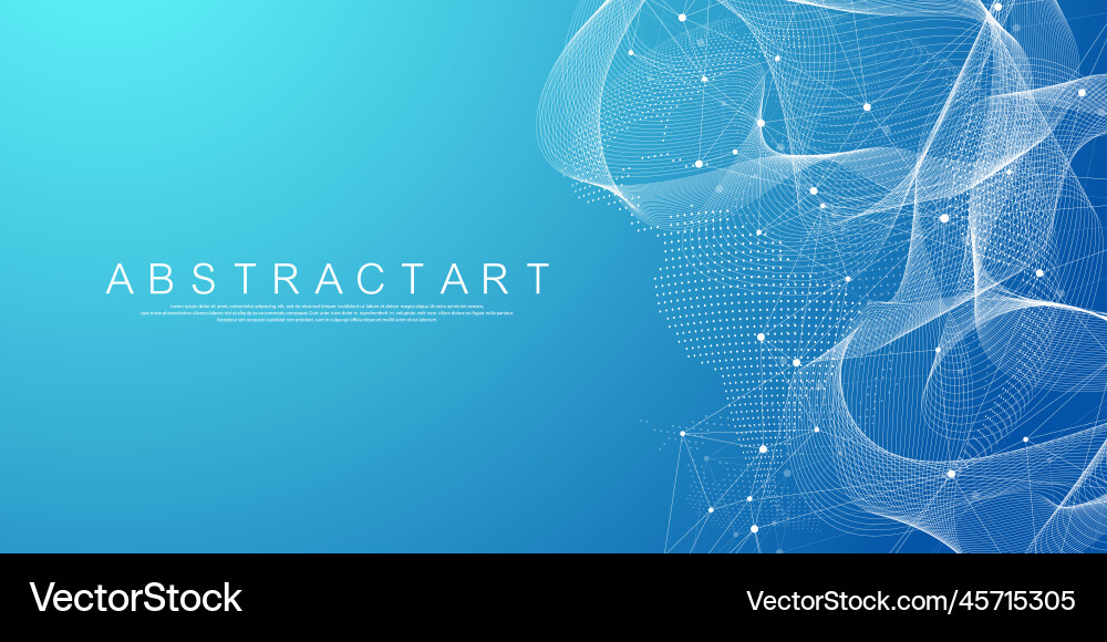 Global network connection concept big data Global network connection concept big data vector image