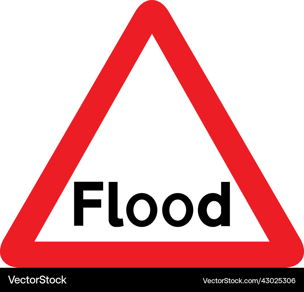 Flood Royalty Free Vector Image - VectorStock