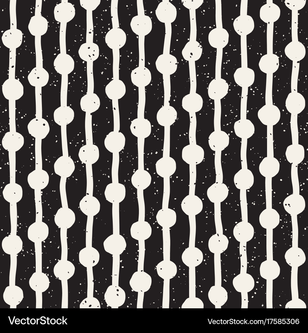 Seamless pattern with hand drawn lines abstract Vector Image