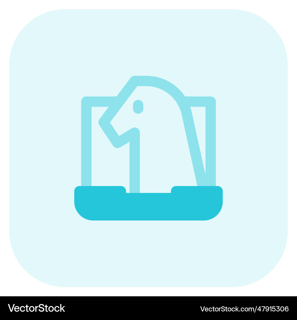 Trojan a malware that misleads and modify data Vector Image
