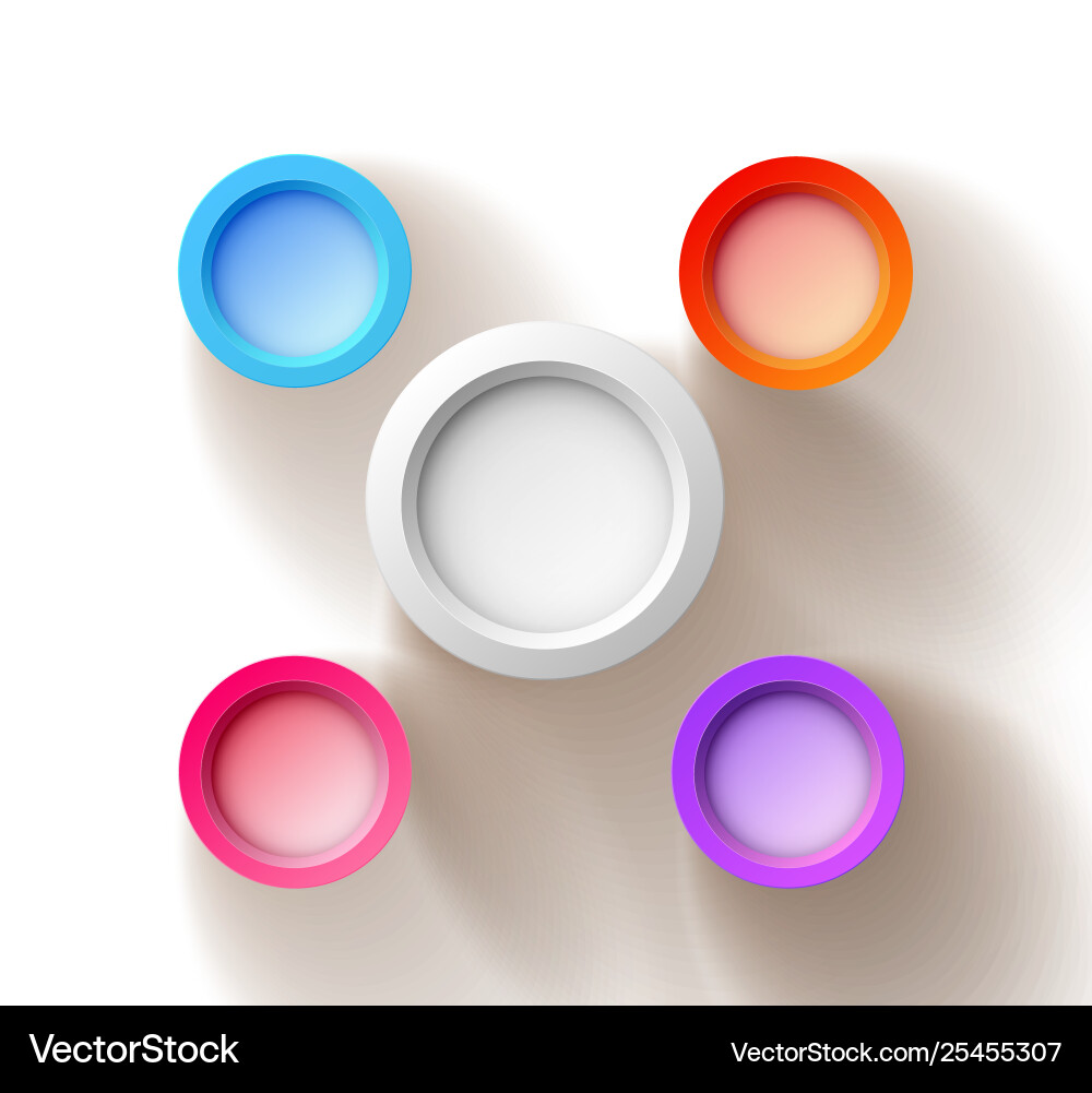 Abstract web design concept vector image