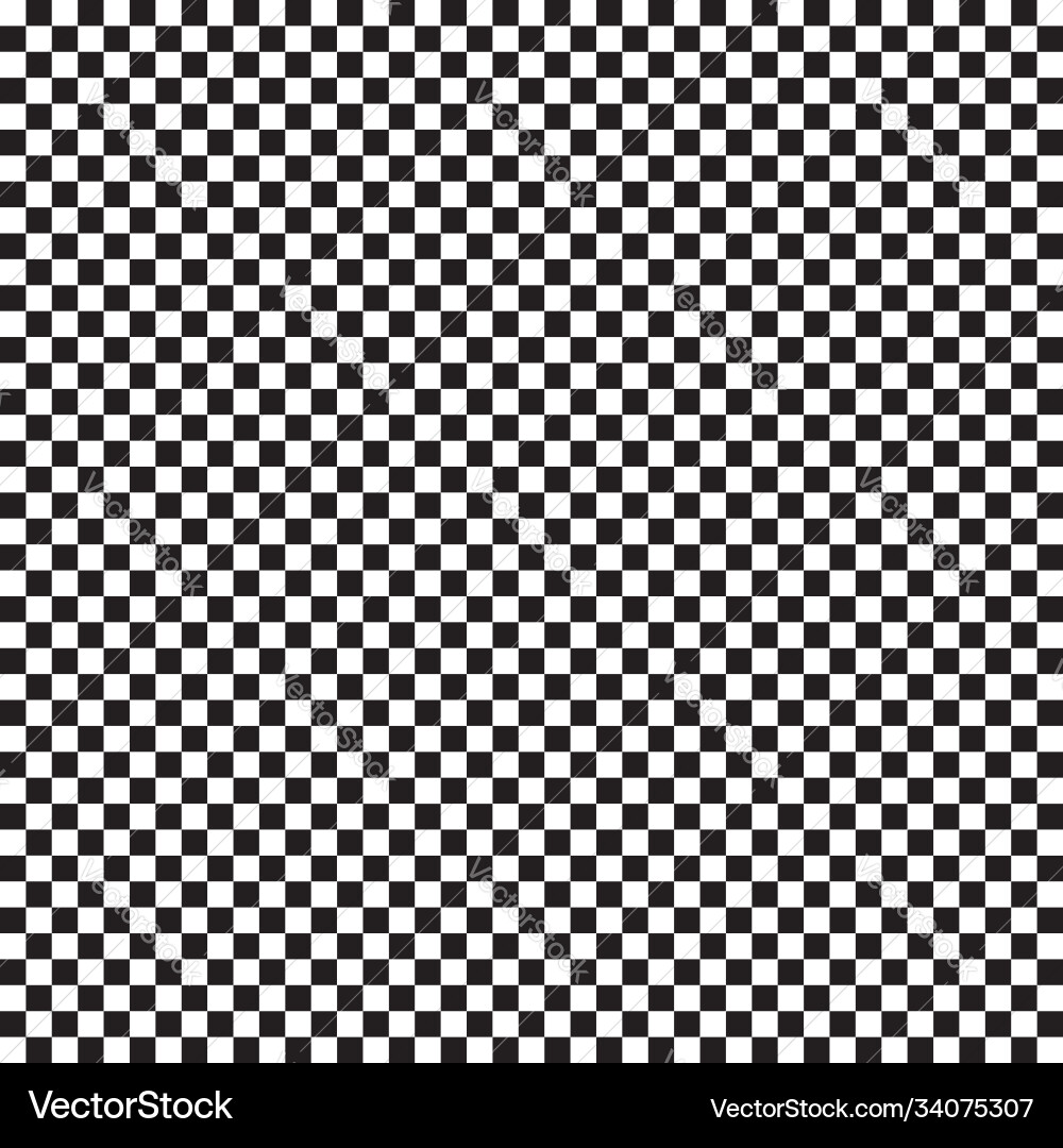 Checkered chequered squares pattern Vector Image