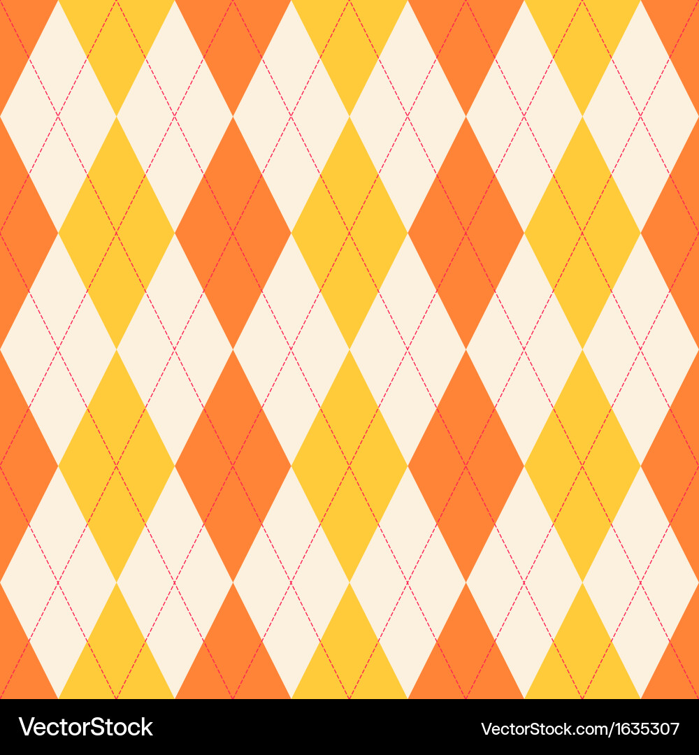 Elegant Argyle Pattern Vector Image