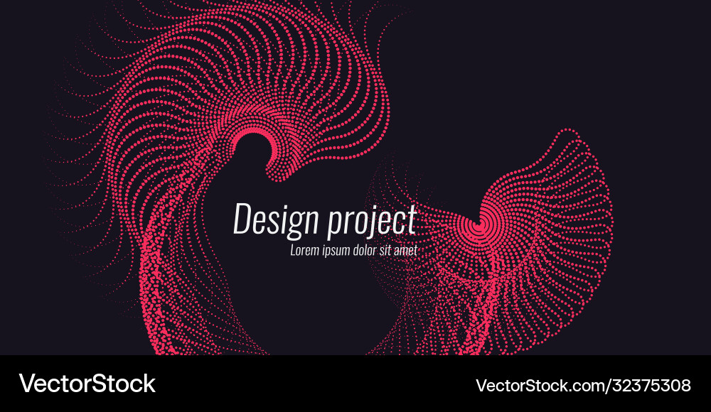 Abstract background with dynamic waves Abstract background with dynamic waves Vector Image