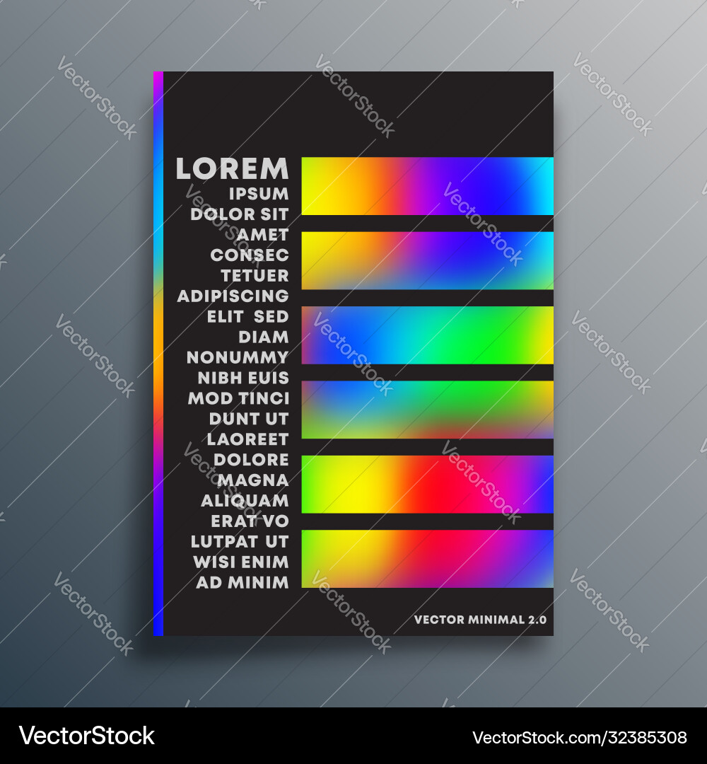 Gradient texture template design for background Gradient texture template design for background vector image