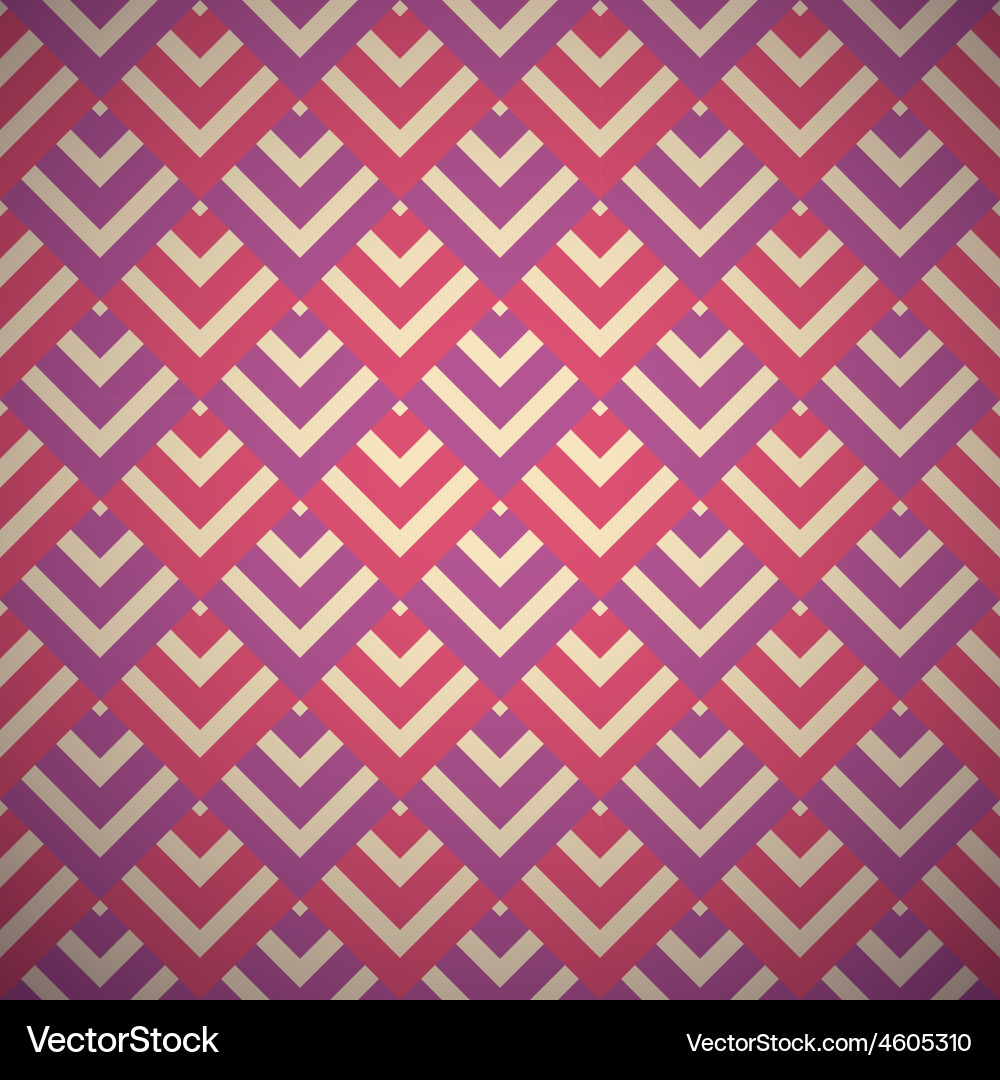 Abstract retro seamless pattern vector image