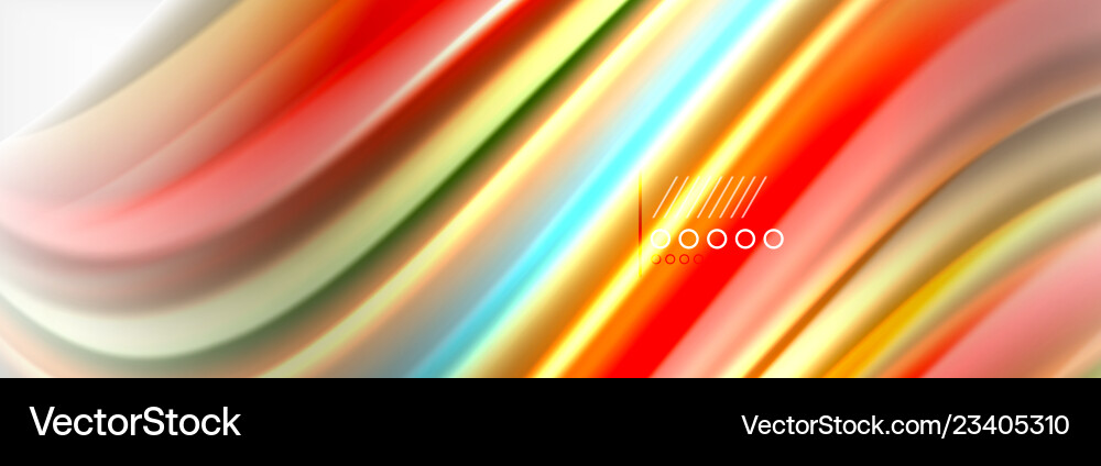 Smooth liquid blur wave background color flow Smooth liquid blur wave background color flow Vector Image