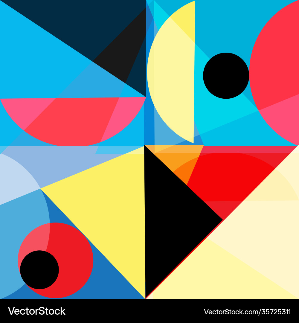 Abstract background with different geometric Abstract background with different geometric Vector Image