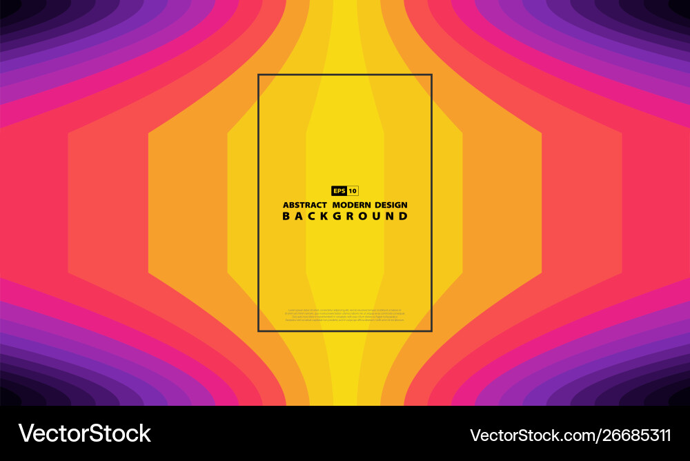Abstract colorful center stripe line design Abstract colorful center stripe line design Vector Image