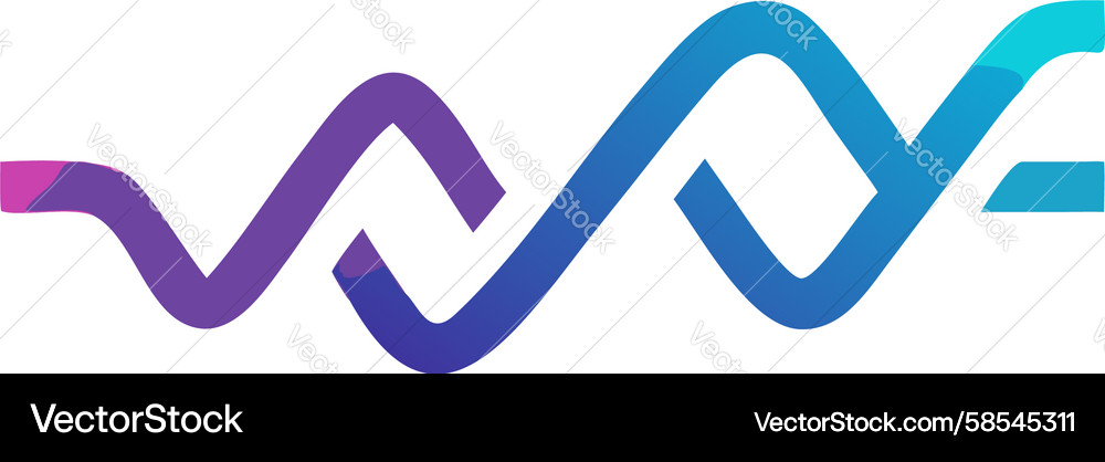 Dynamic Wavy Lines Pattern Vector Image