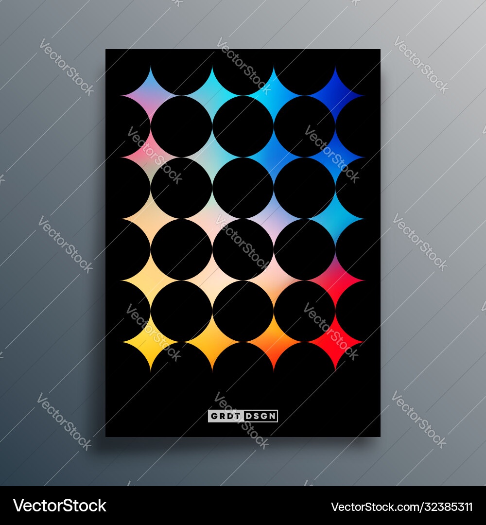 Gradient texture template design for background Gradient texture template design for background vector image