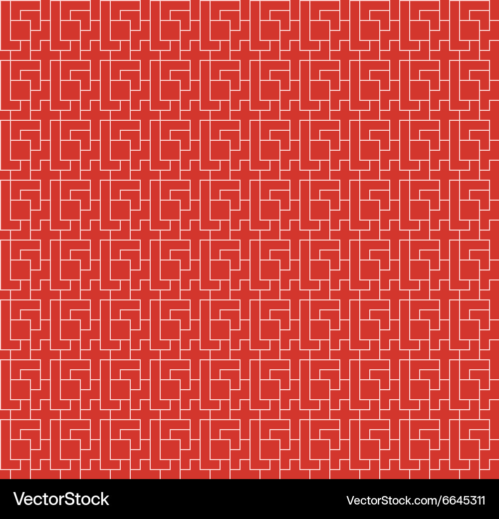 Repeating geometric background seamless pattern Vector Image