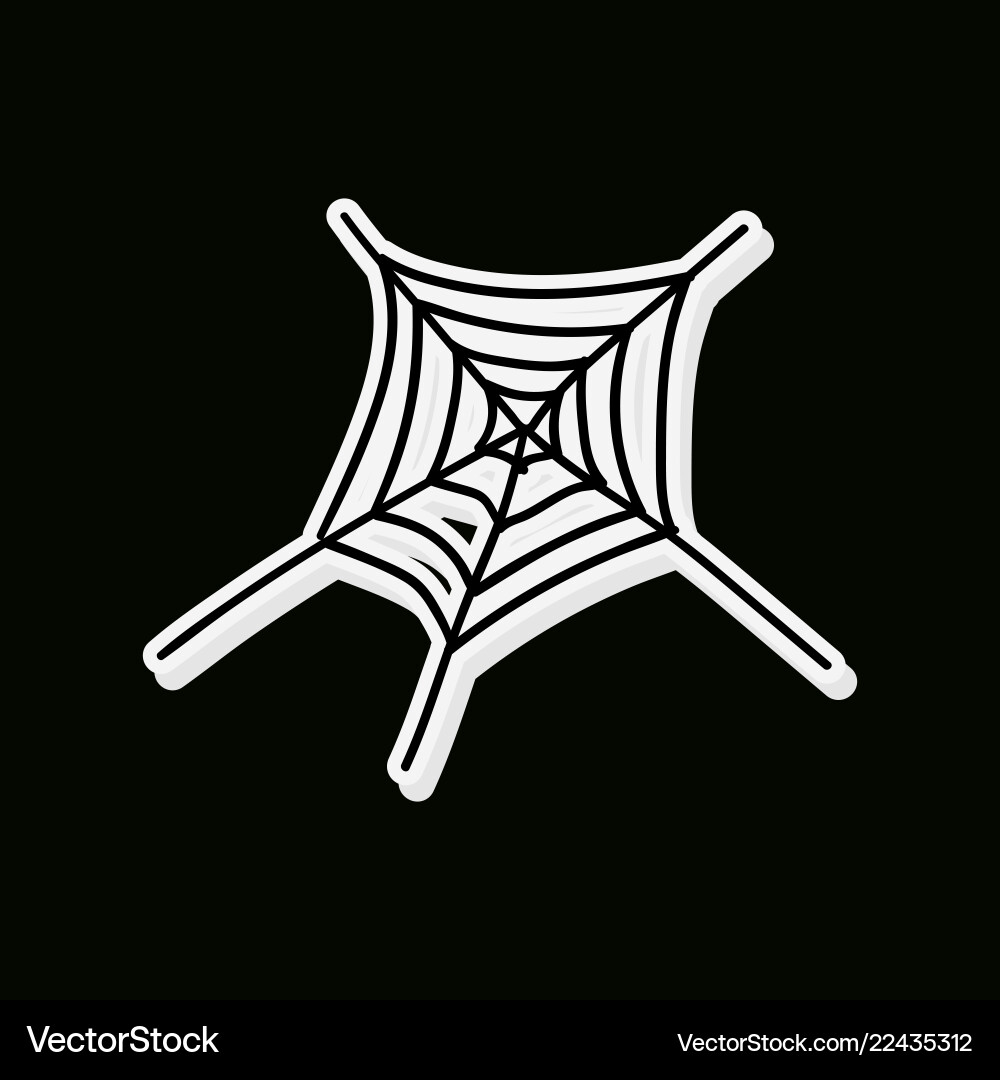 Cobweb icon outline of for web Cobweb icon outline of for web Vector Image