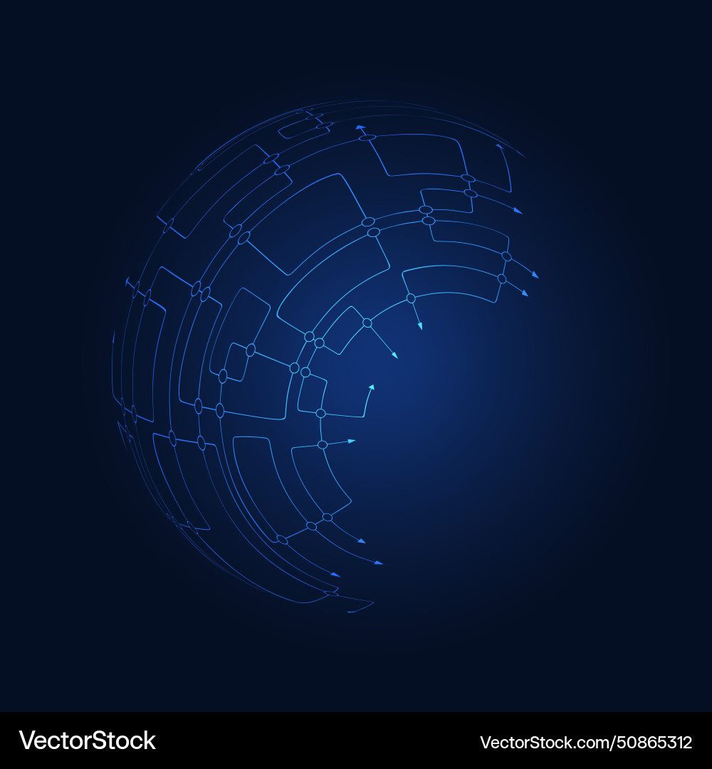 Digital technology abstract background Digital technology abstract background vector image