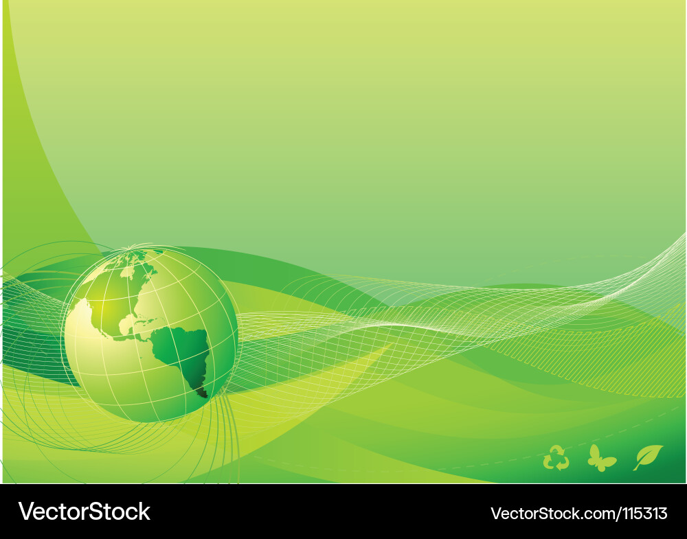 Abstract Line Wave Background vector image