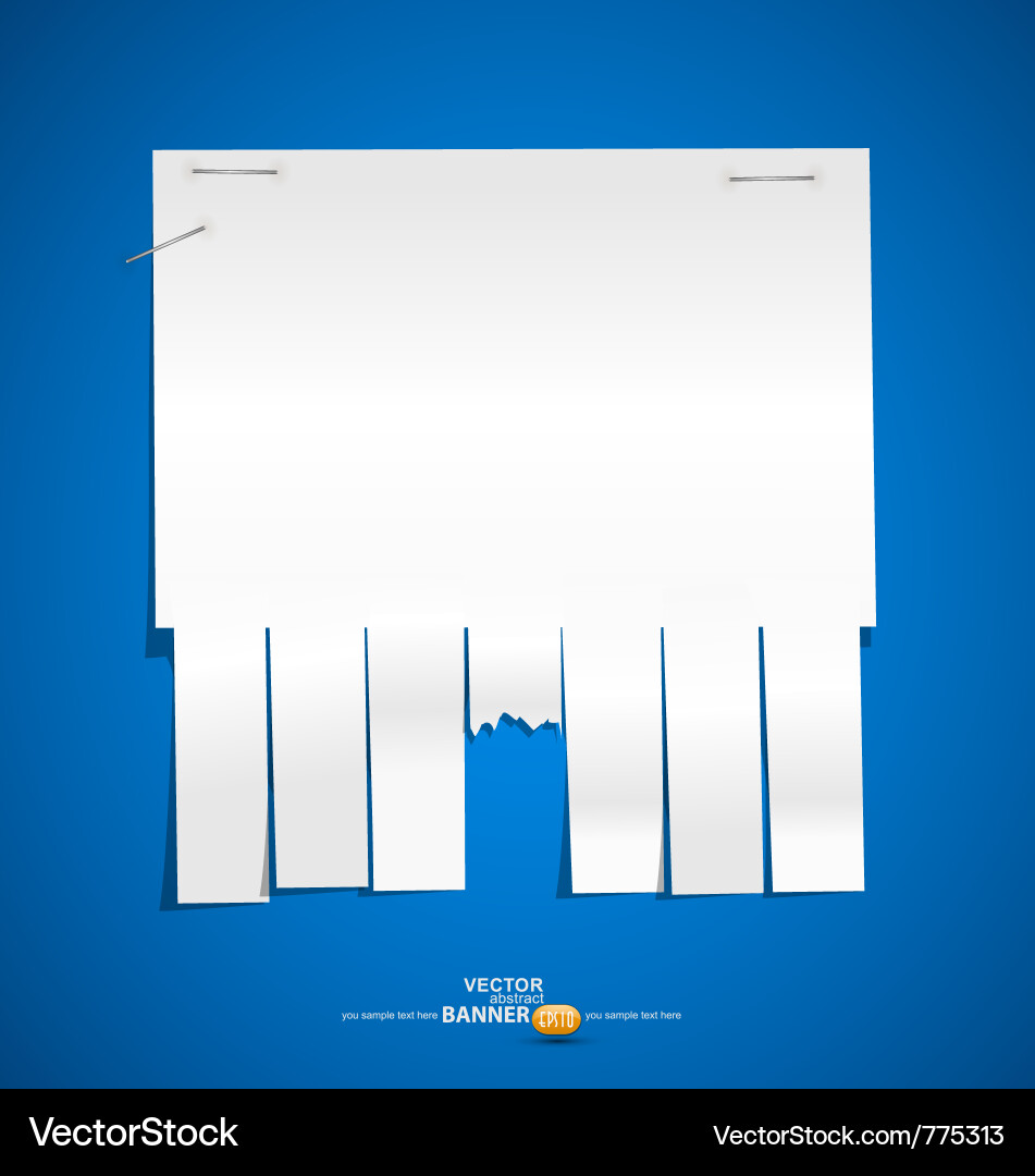 Paperclip Ad Ad with clips Royalty Free Vector Image - VectorStock