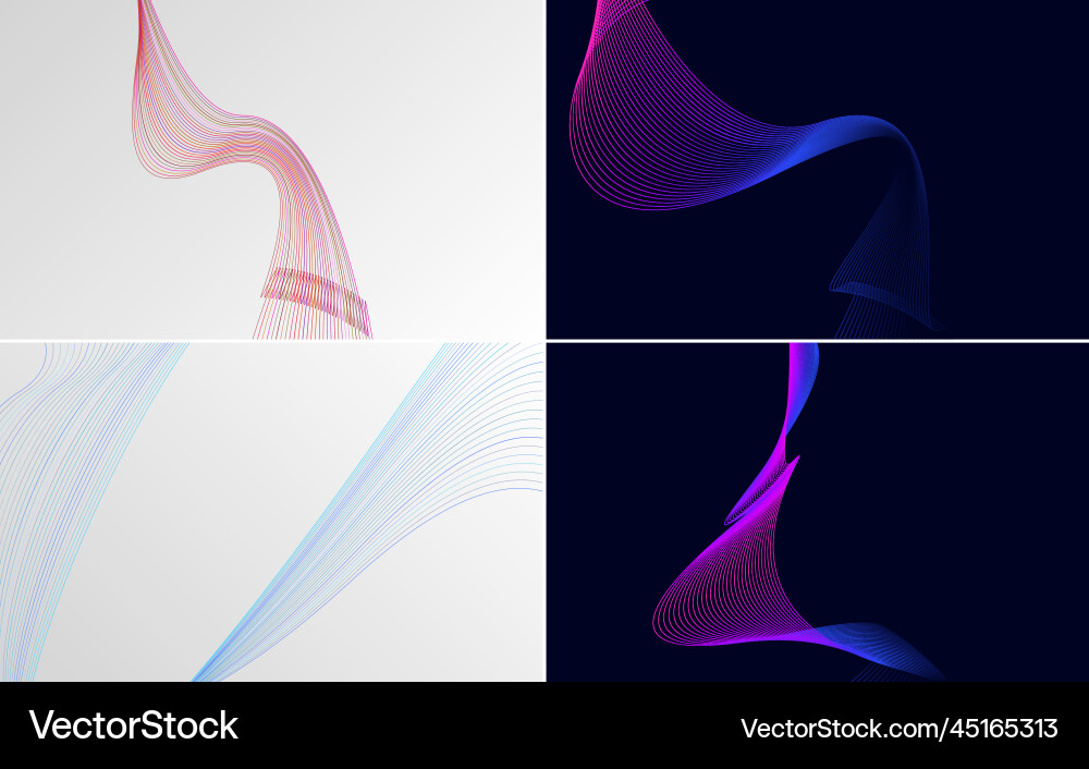 Add visual interest to your presentations Vector Image