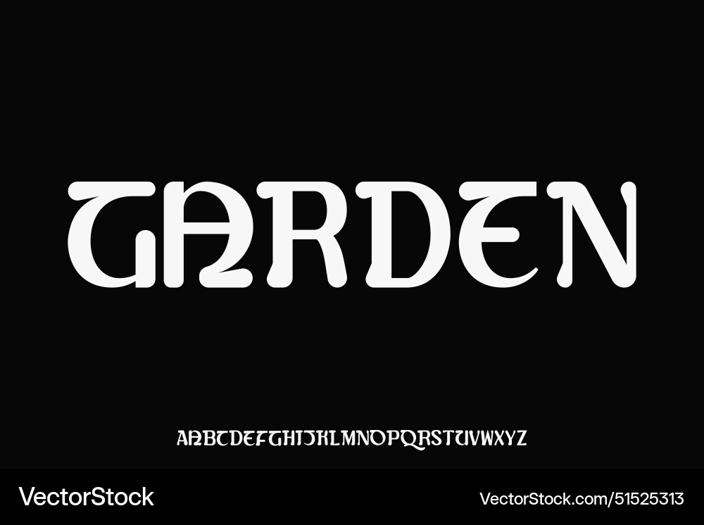 Display alphabet font design suitable Display alphabet font design suitable vector image