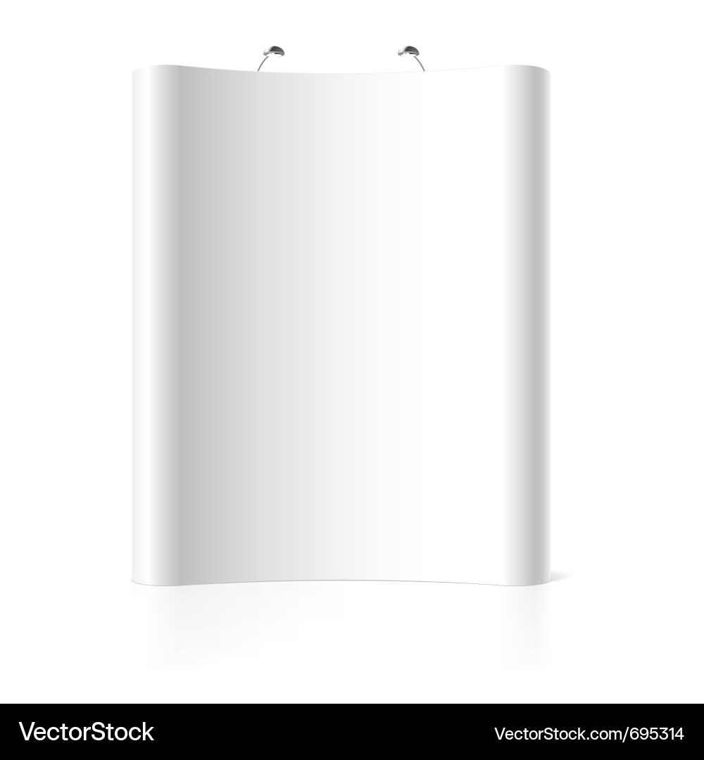 Trade Exhibition Stand Vector Image