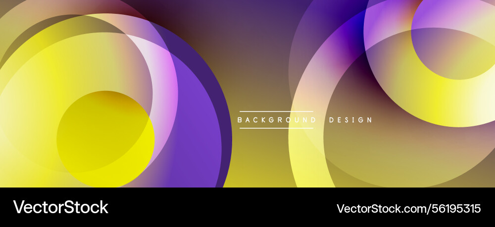 Abstract geometric design features overlapping Abstract geometric design features overlapping vector image