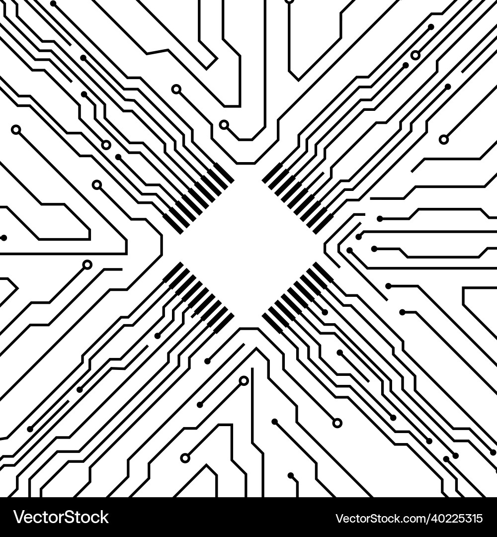 Abstract tech lines and dots connect background Abstract tech lines and dots connect background vector image