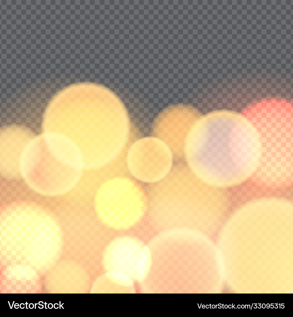 Bokeh lights background vector image