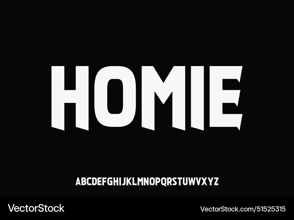 Display alphabet font design suitable Display alphabet font design suitable vector image