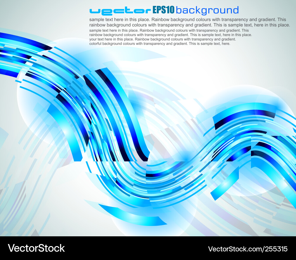 Dynamic Streak Background Vector Image