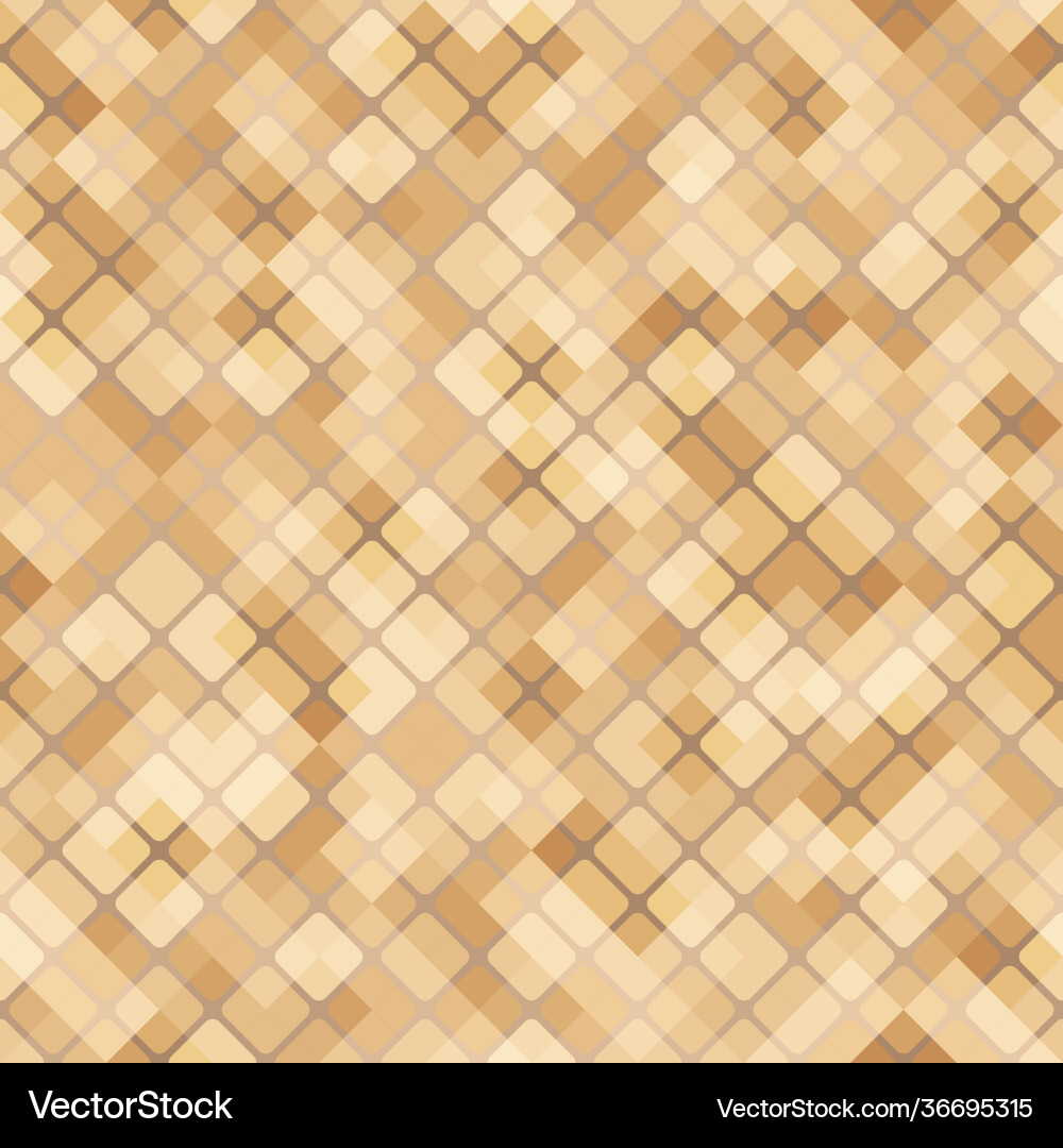 Seamless pattern colored diagonal cells Vector Image