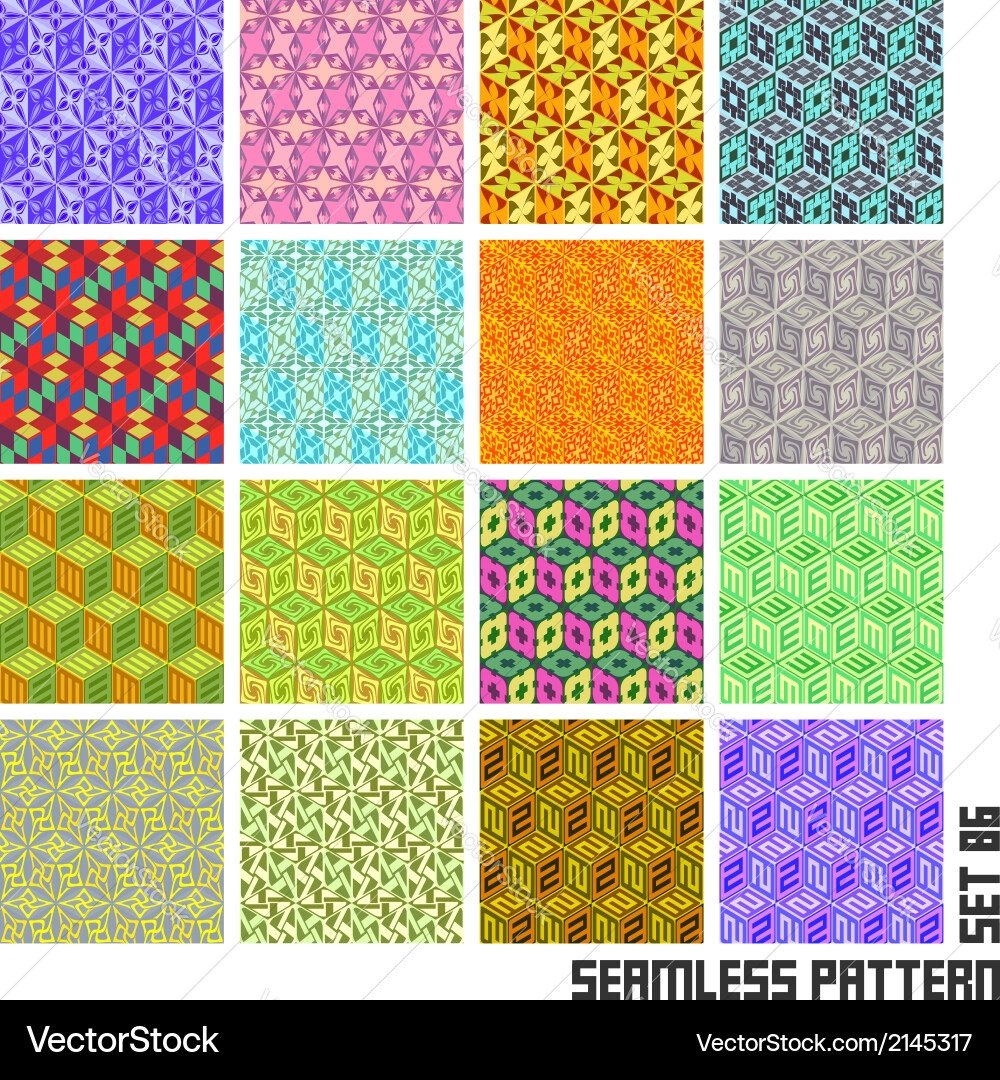 Abstract Seamless Pattern Vector Image