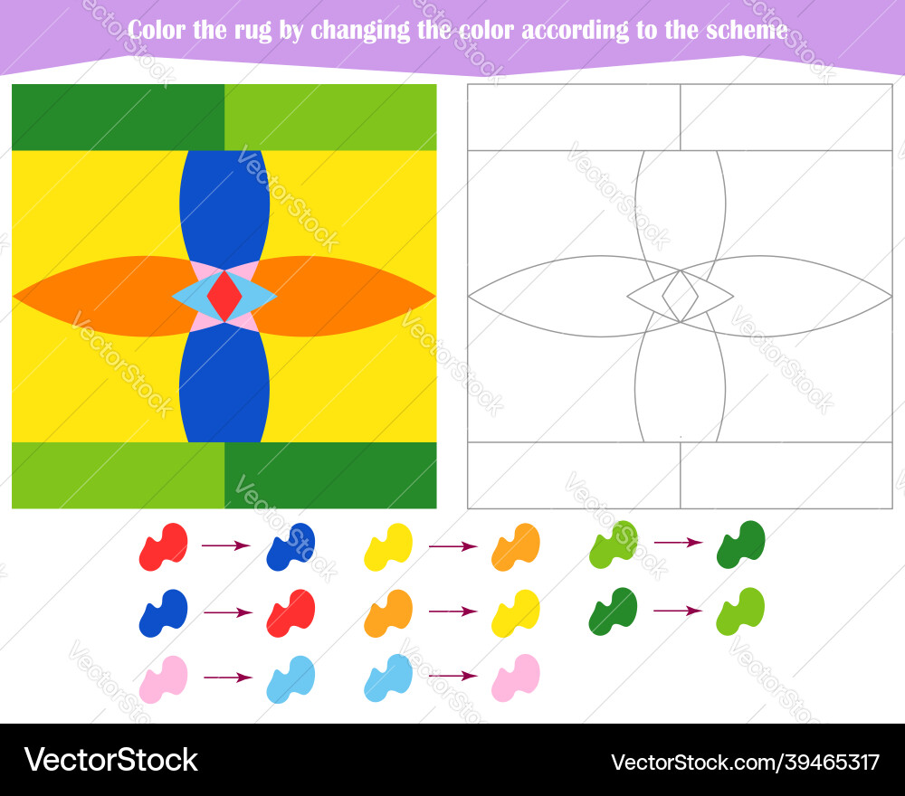 Game for the development of logical thinking Game for the development of logical thinking Vector Image