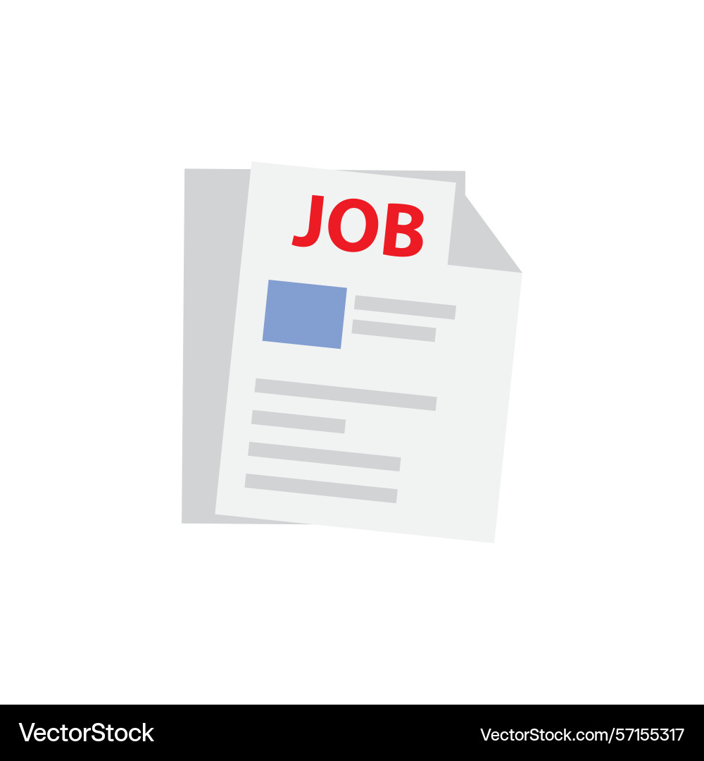 Jobs application icon – Royalty-Free Vector | VectorStock, image size:1000x1080