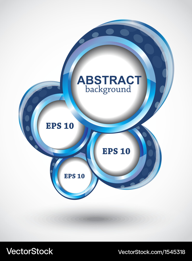 Abstract background with circles Vector Image