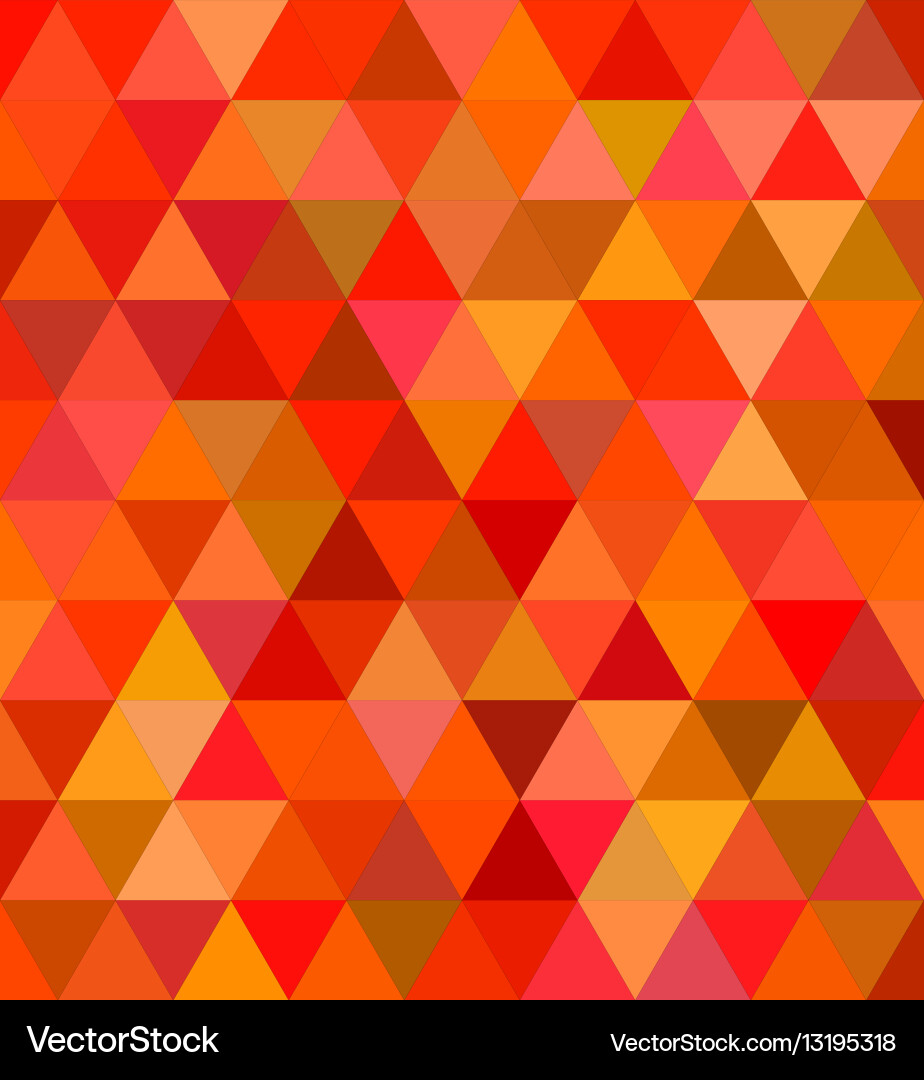 Abstract regular triangle tile mosaic background Vector Image