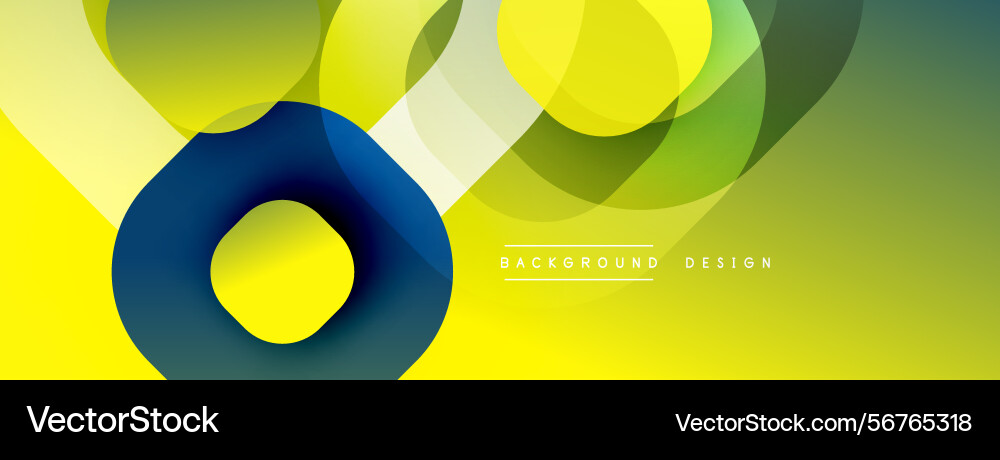 Abstract yellow design features overlapping Abstract yellow design features overlapping Vector Image