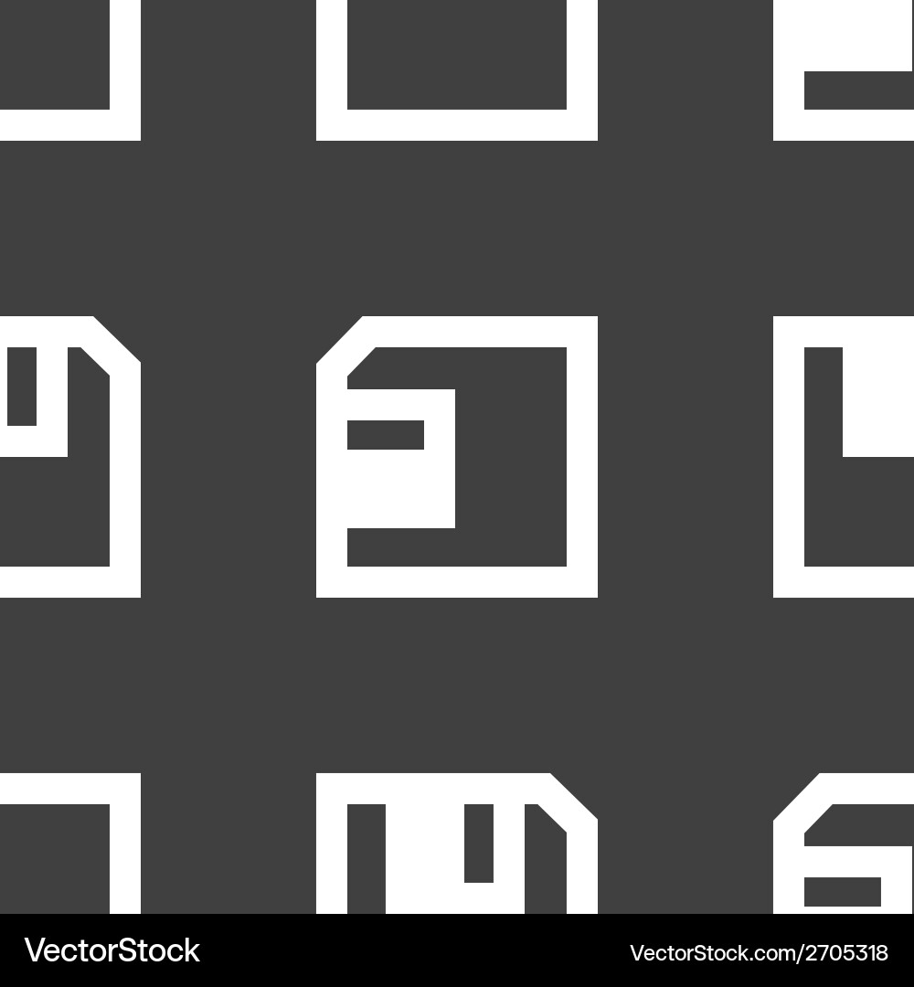 Floppy disk web icon flat design seamless pattern Vector Image