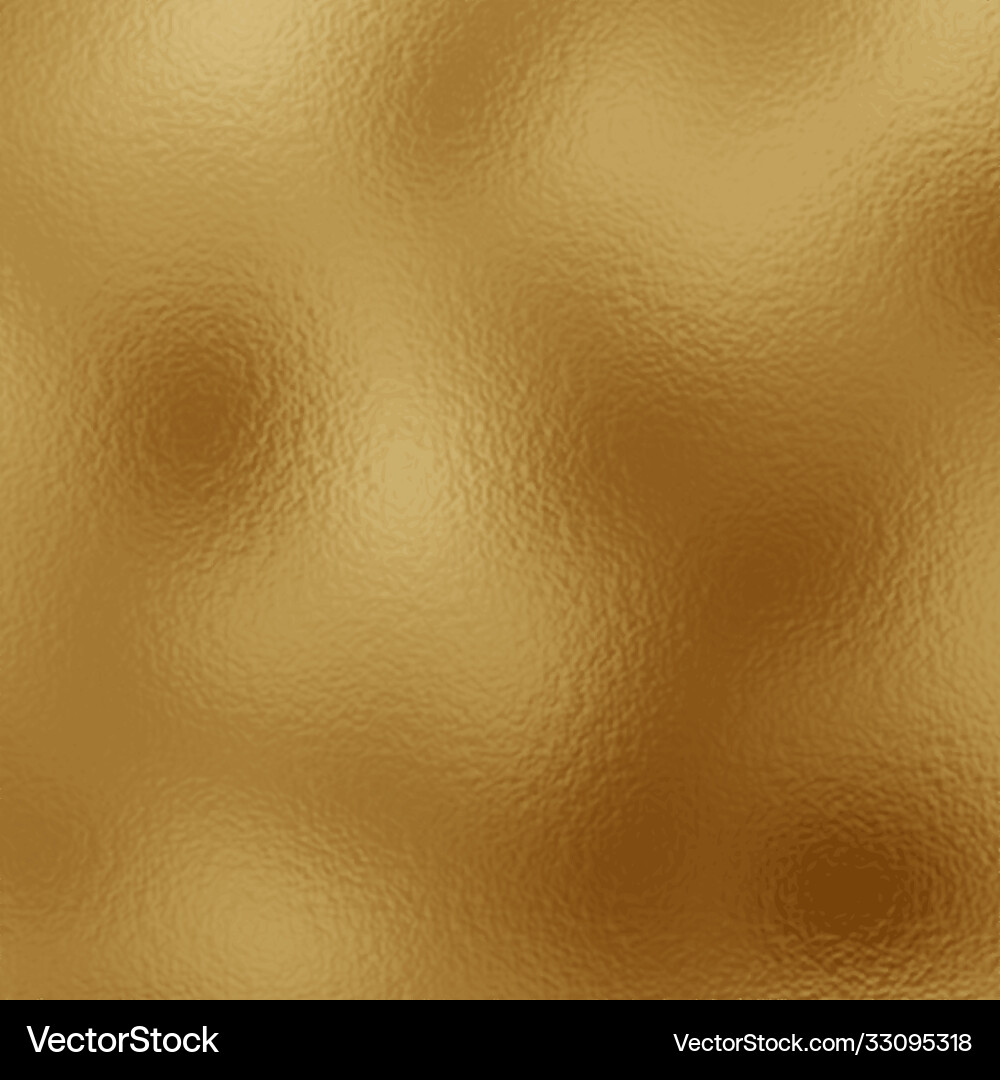 Gold Foil Texture - Reflective Metallic Royalty Free Vector