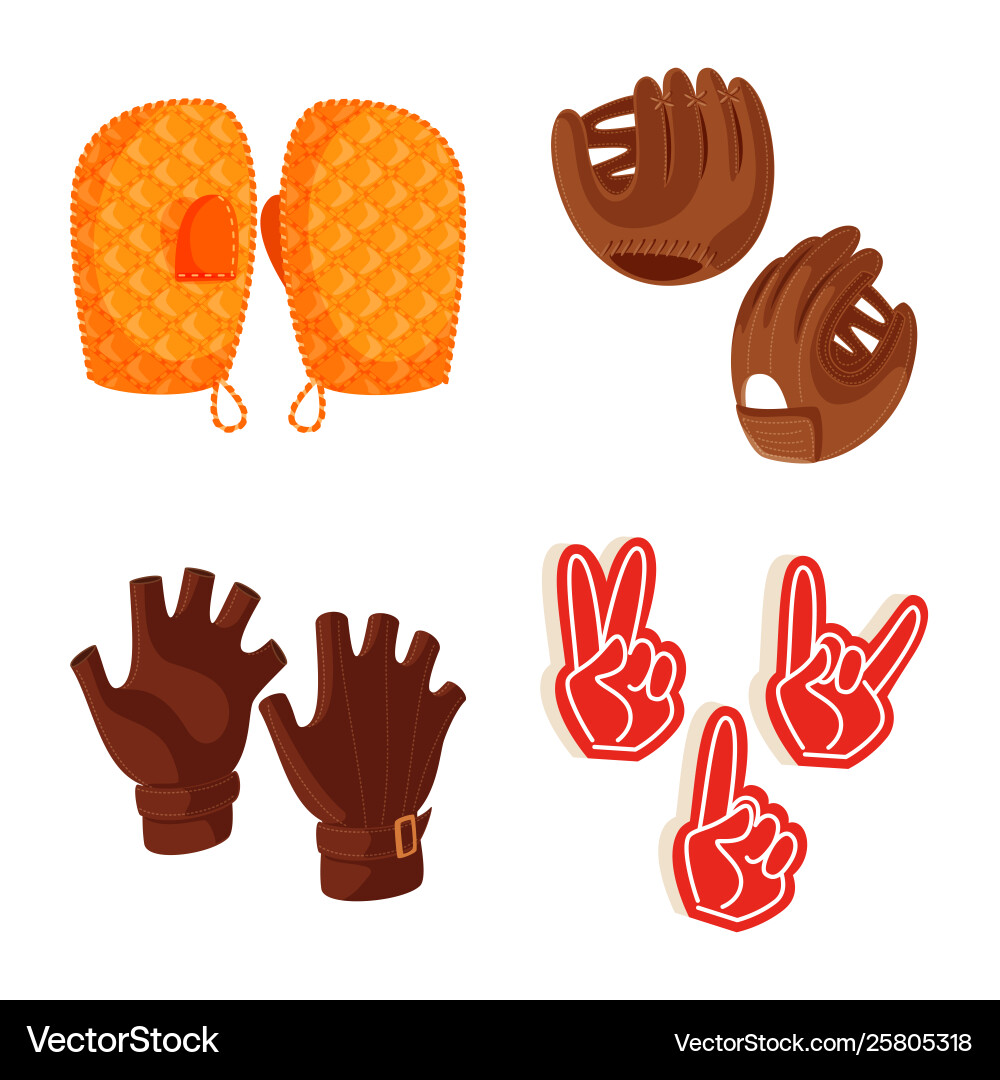 Isolated object accessory and style icon set Isolated object accessory and style icon set Vector Image