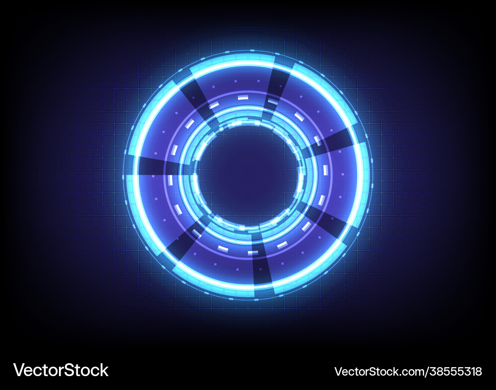 Science infographic element computer data Vector Image