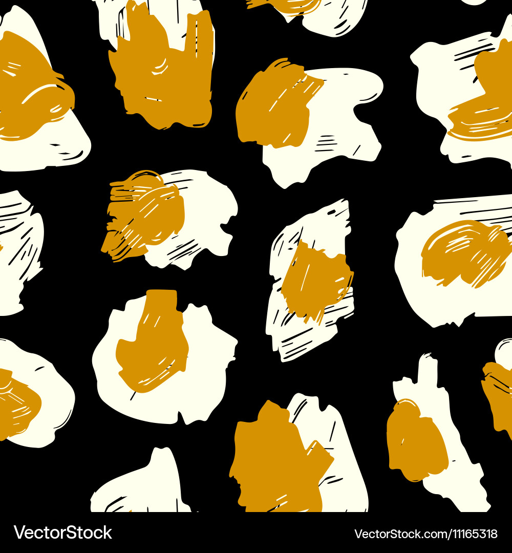 Texture of the leopard spots pattern Vector Image