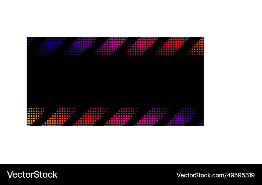 Background with colorful arrow direction vector image