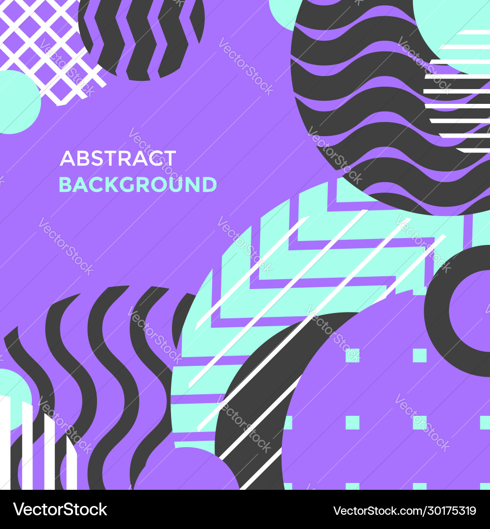 Modern abstract minimal design background vector image