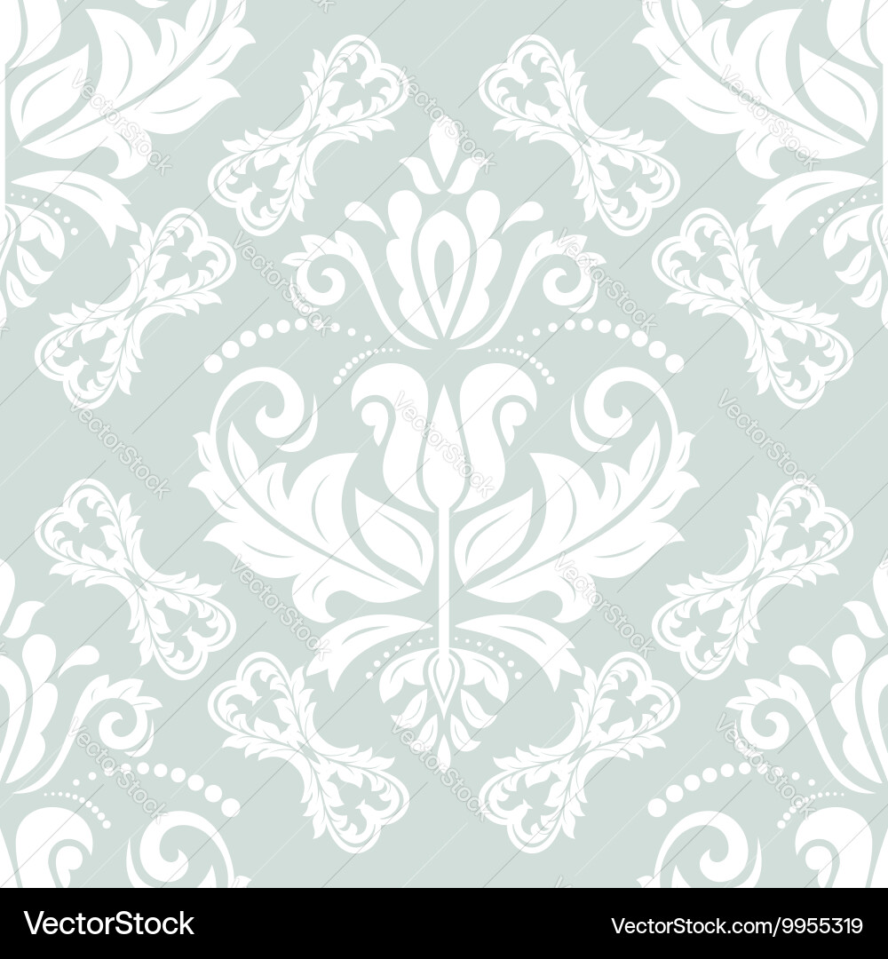 Seamless damask pattern Vector Image