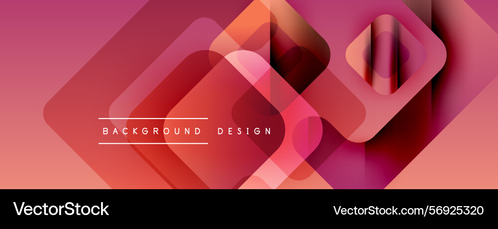 Abstract geometric shapes overlap creating Abstract geometric shapes overlap creating vector image