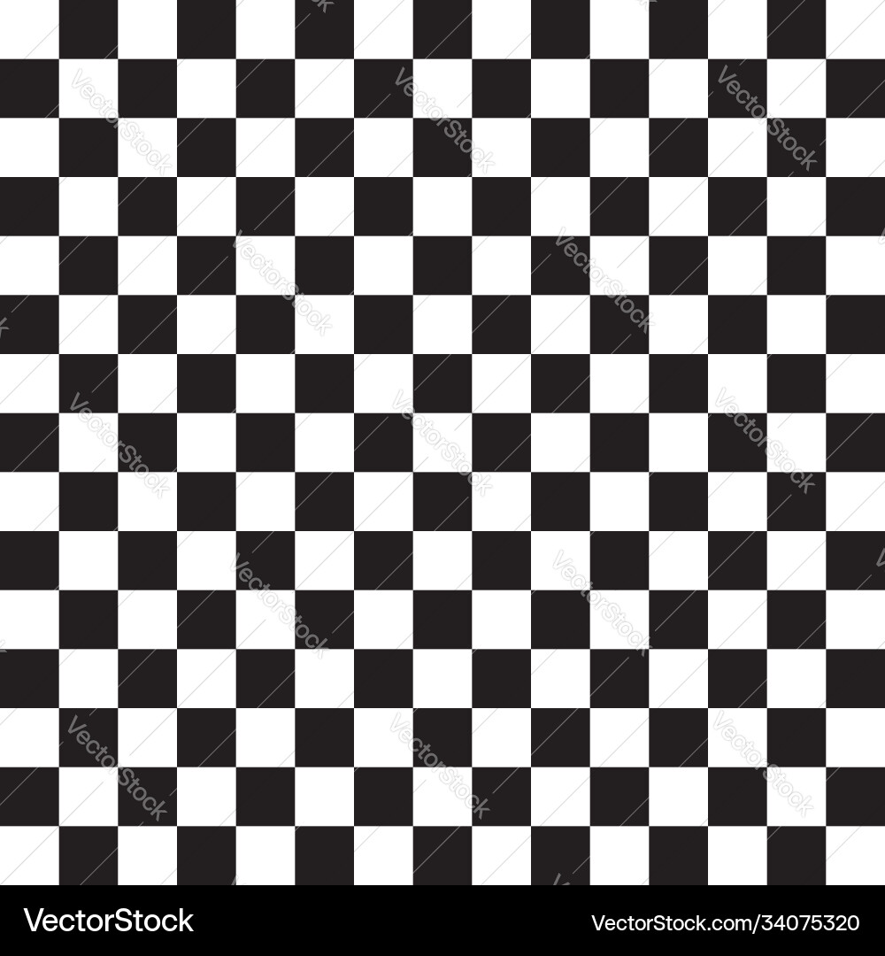 Checkered chequered squares pattern Vector Image