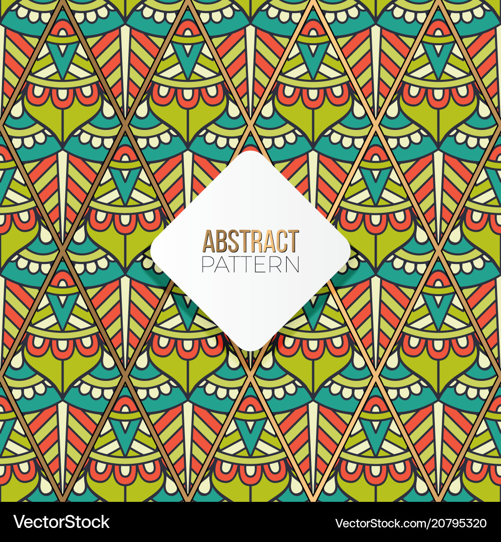 Seamless pattern tile Vector Image