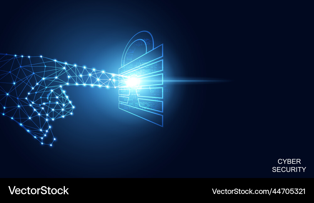 Abstract technology line triangle and points low Abstract technology line triangle and points low vector image