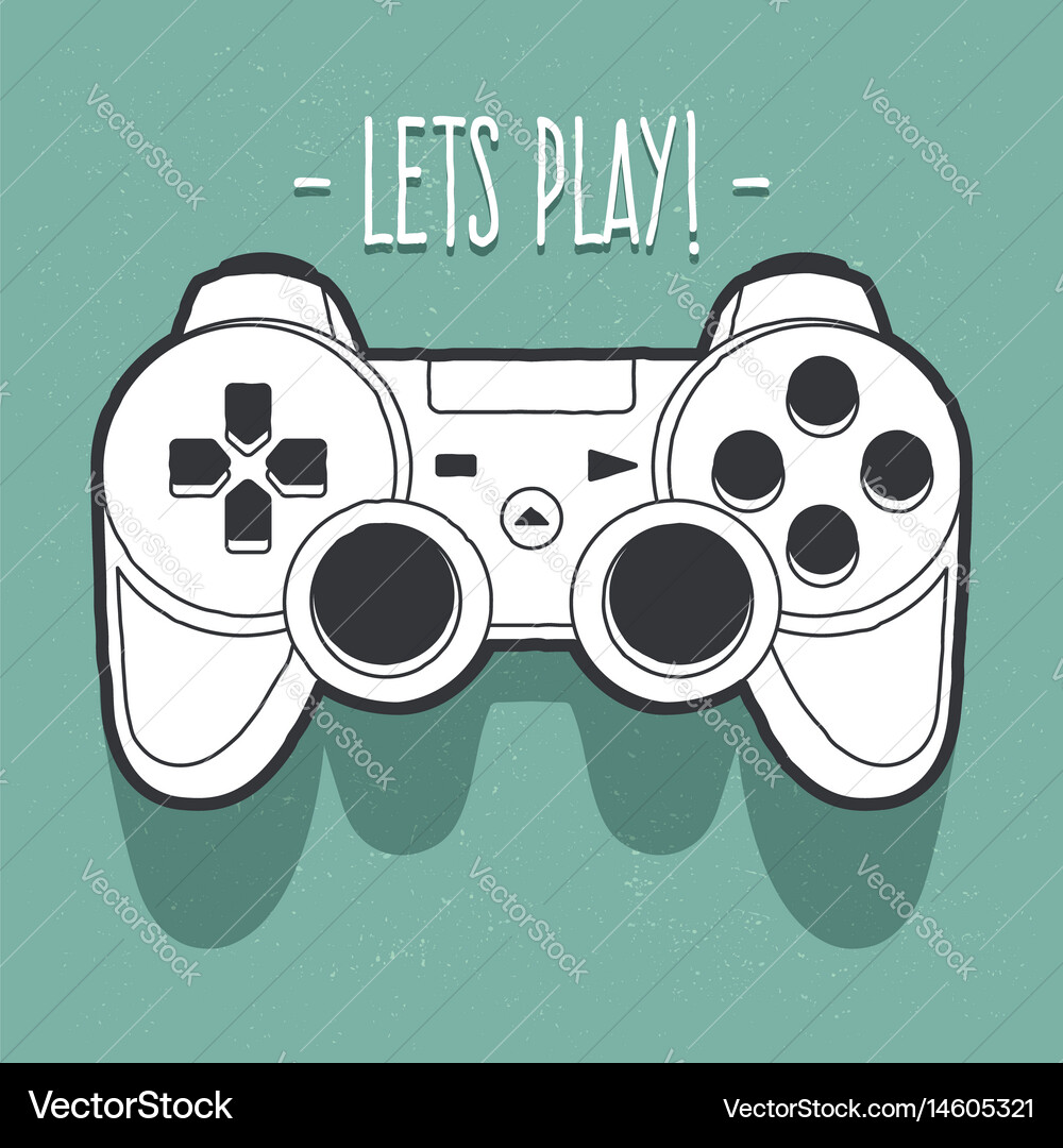 Joystick Vector Images & Graphics for Commercial Use | VectorStock