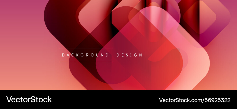 Abstract geometric shapes overlap creating Abstract geometric shapes overlap creating vector image