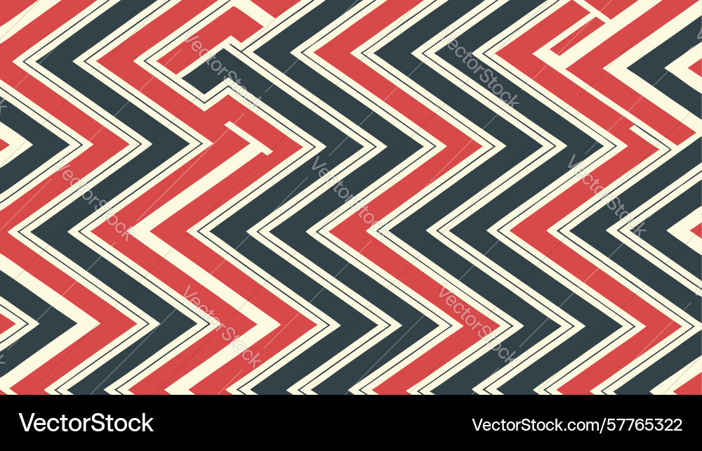 Bold chevron zigzag pattern abstract background vector image